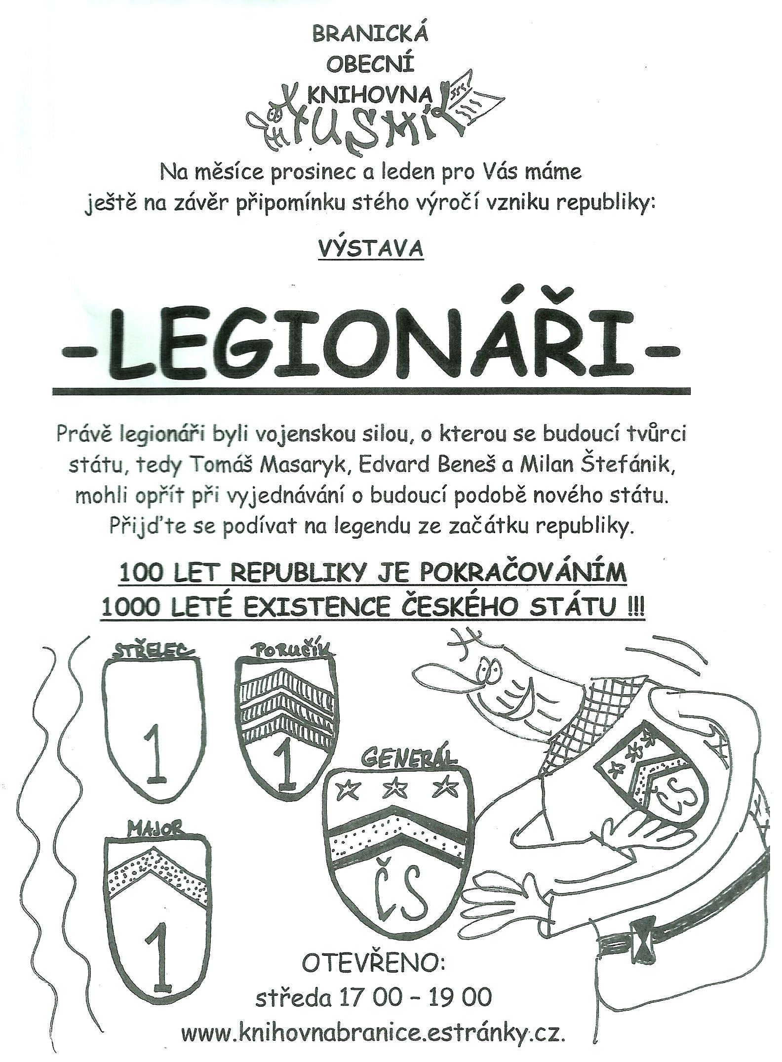 Plakát - Legionáři