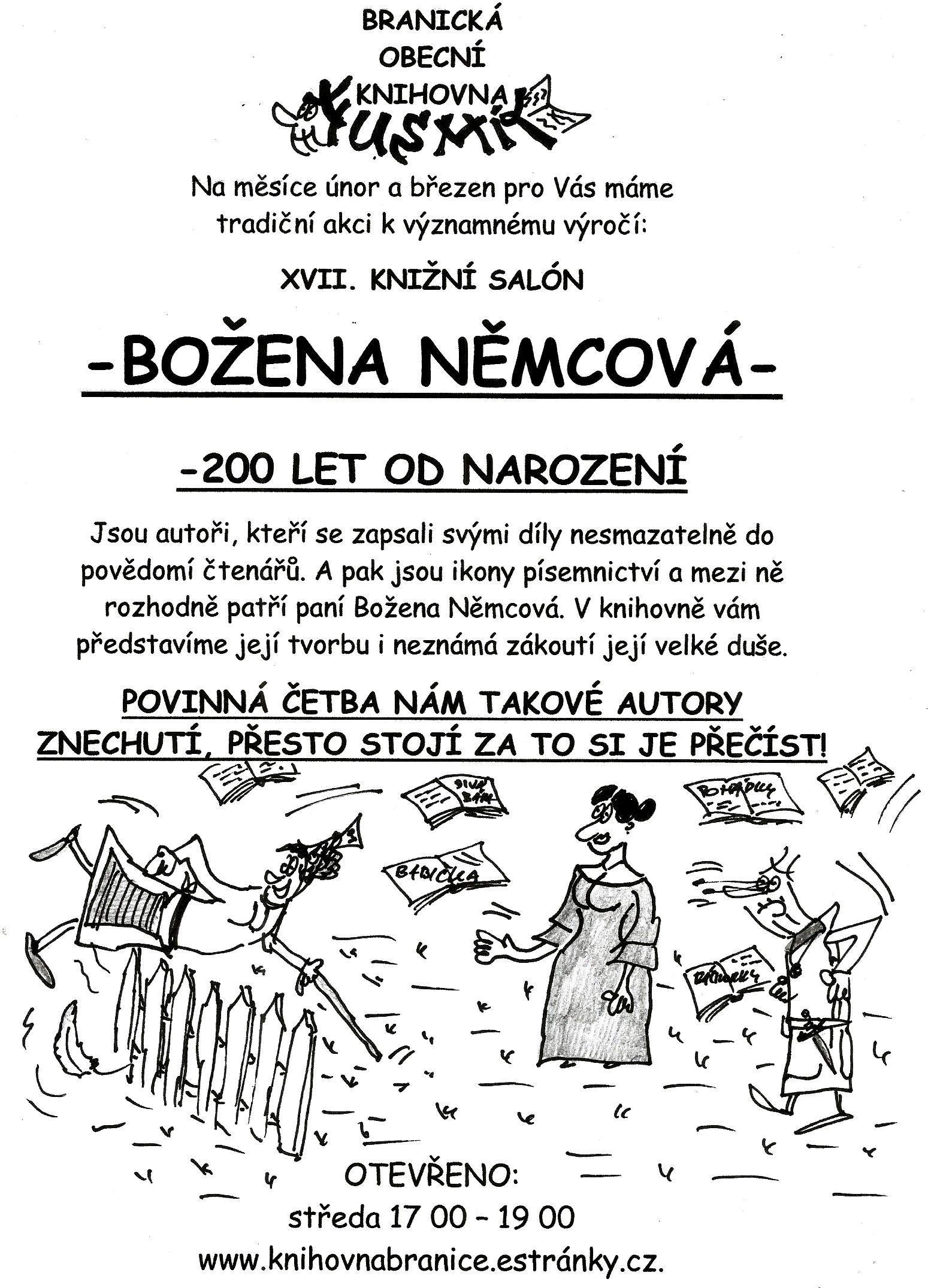 Plakát - Božena Němcová