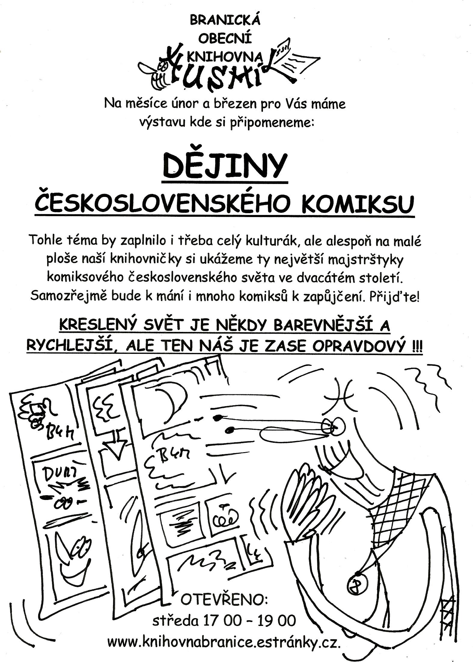 Plakát: Dějiny komiksu