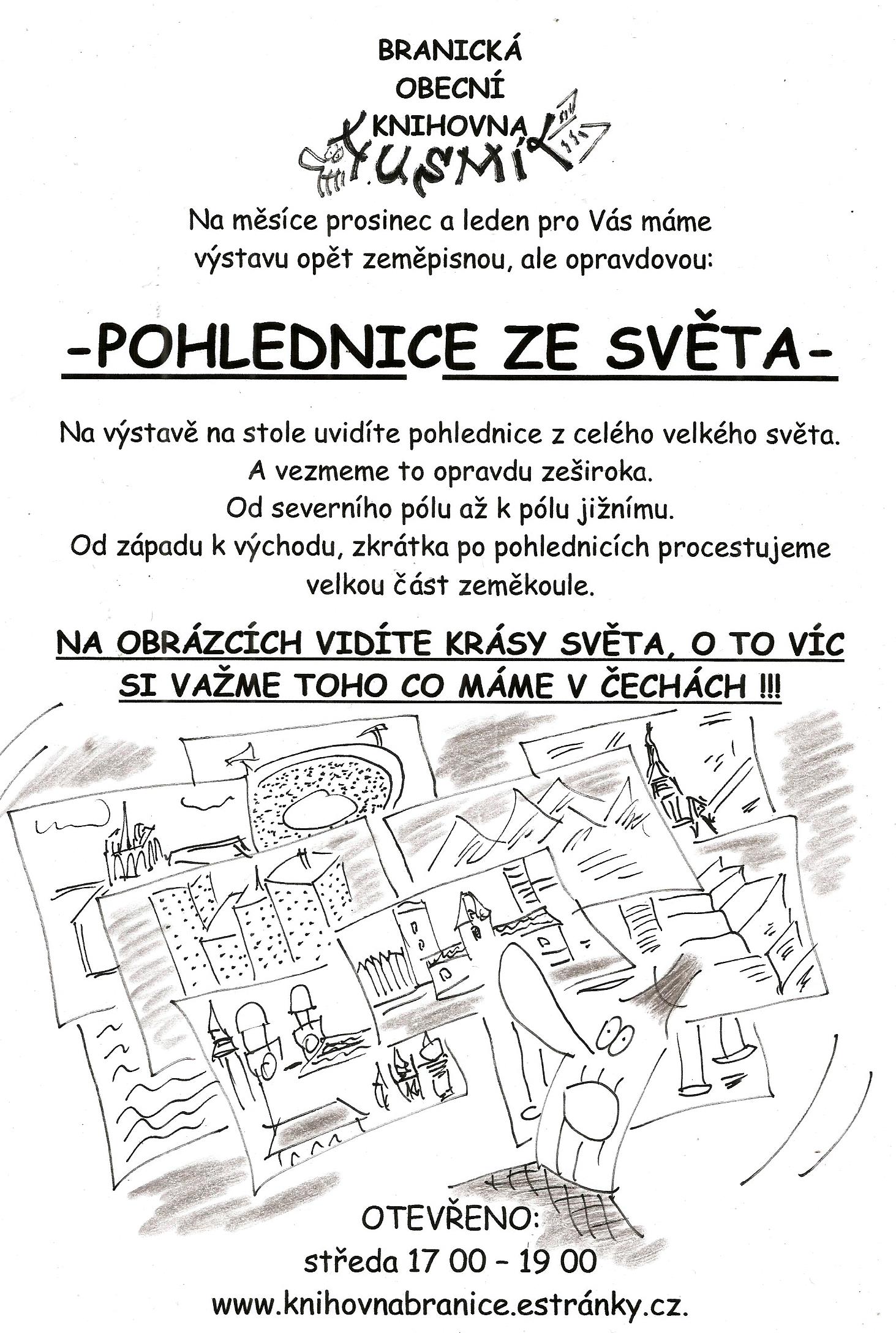 Plakát - POHLEDNICE ZE SVĚTA