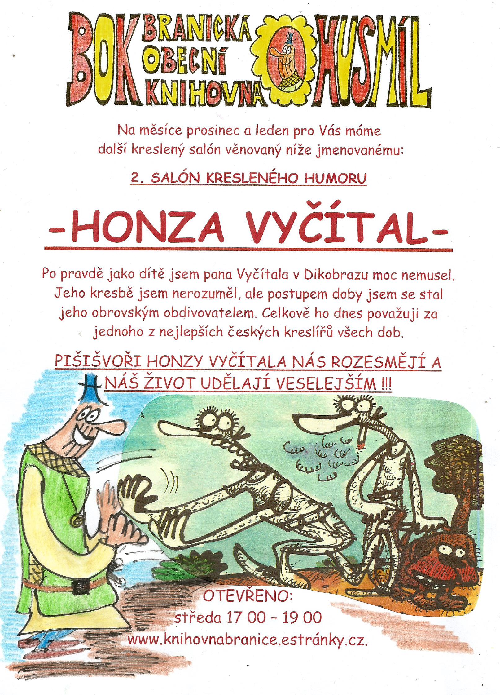 Plakát: 2.S.K.H. - HONZA VYČÍTAL